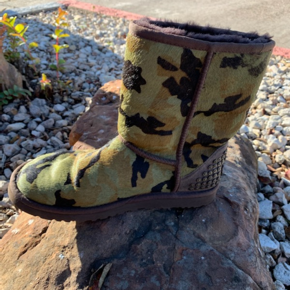 Camo ugg boots